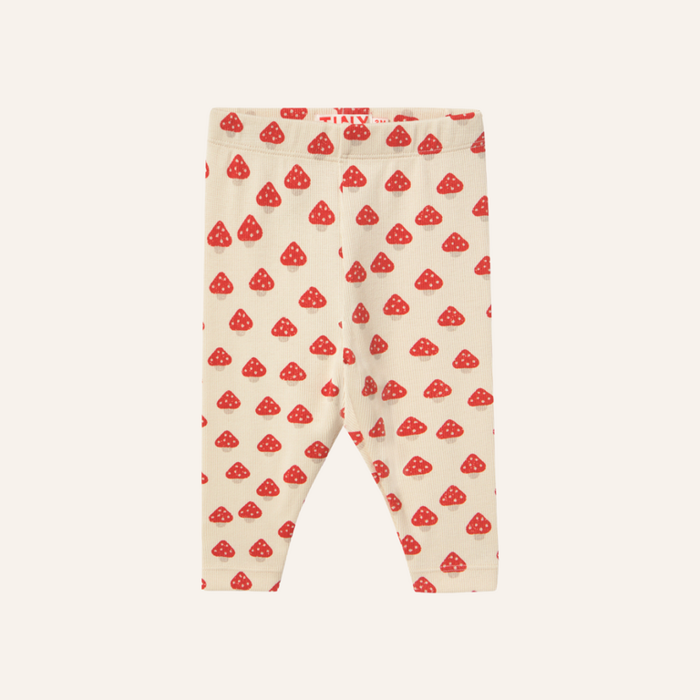 Tiny Cottons Tiny Cottons Mini Mushrooms Rib Baby Pant