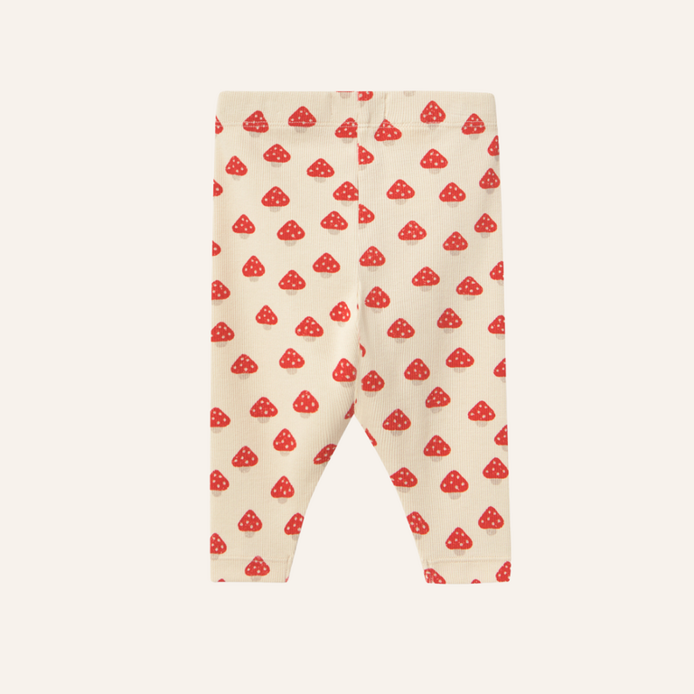 Tiny Cottons Tiny Cottons Mini Mushrooms Rib Baby Pant