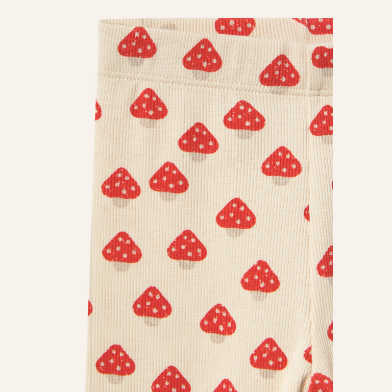 Tiny Cottons Tiny Cottons Mini Mushrooms Rib Baby Pant