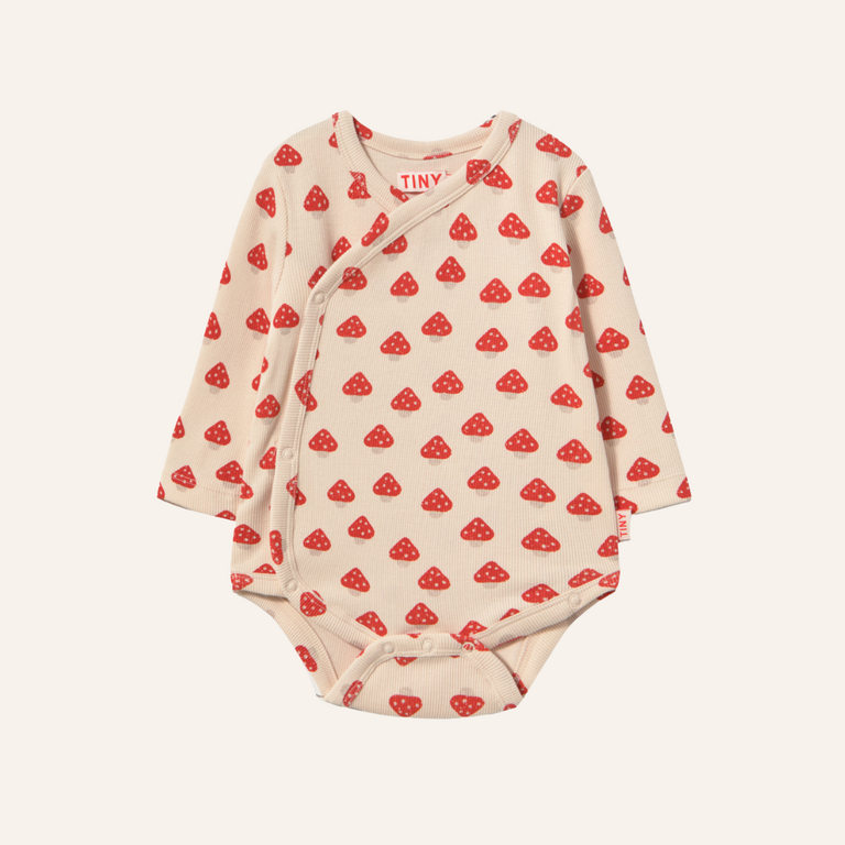 Tiny Cottons Tiny Cottons Mini Mushrooms Rib Crossed Body