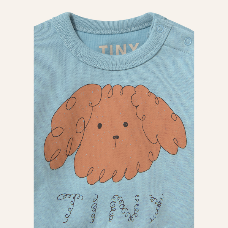 Tiny Cottons Tiny Cottons Curly Dog Graphic Baby Sweatshirt