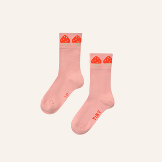 Tiny Cottons Tiny Cottons Mushrooms Quarter Socks