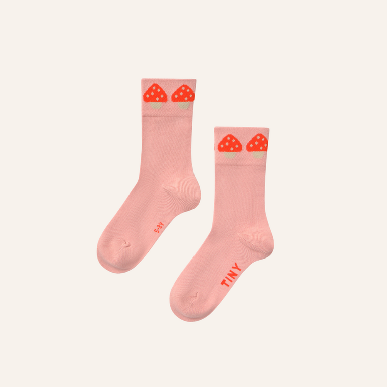 Tiny Cottons Tiny Cottons Mushrooms Quarter Socks