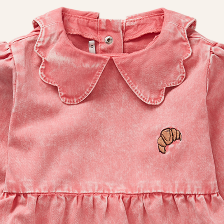 Sproet & Sprout Sproet&Sprout Denim dress pink - Bloom