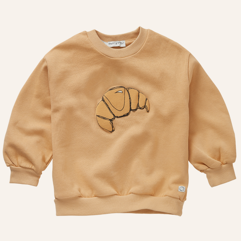Sproet & Sprout Sproet&Sprout Sweatshirt croissant - Sand