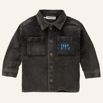 Sproet & Sprout Sproet&Sprout Corduroy shirt jacket - Washed black