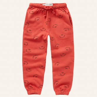 Sproet & Sprout Sproet&Sprout Sweatpants club chaos - Vivid red