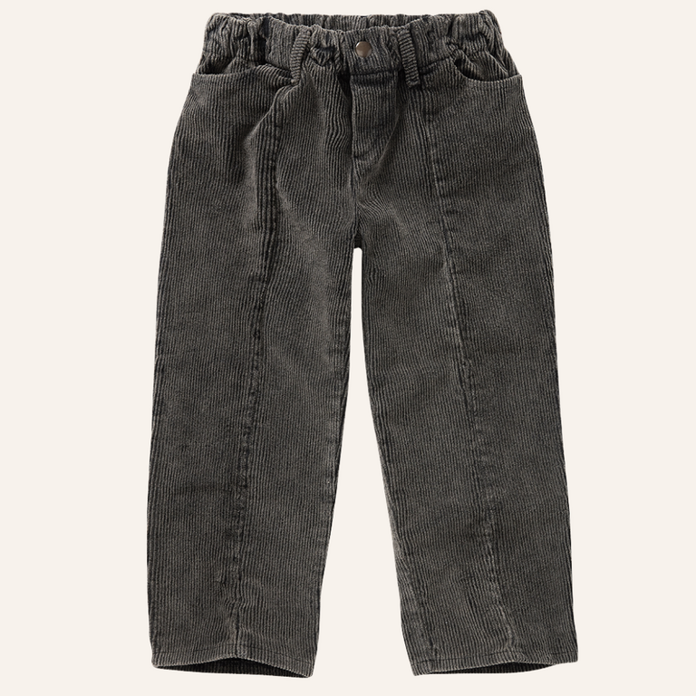 Sproet & Sprout Sproet&Sprout Corduroy pants - Black washed
