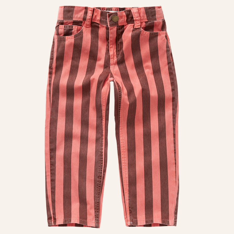 Sproet & Sprout Sproet&Sprout Straight denim pants stripe - Red