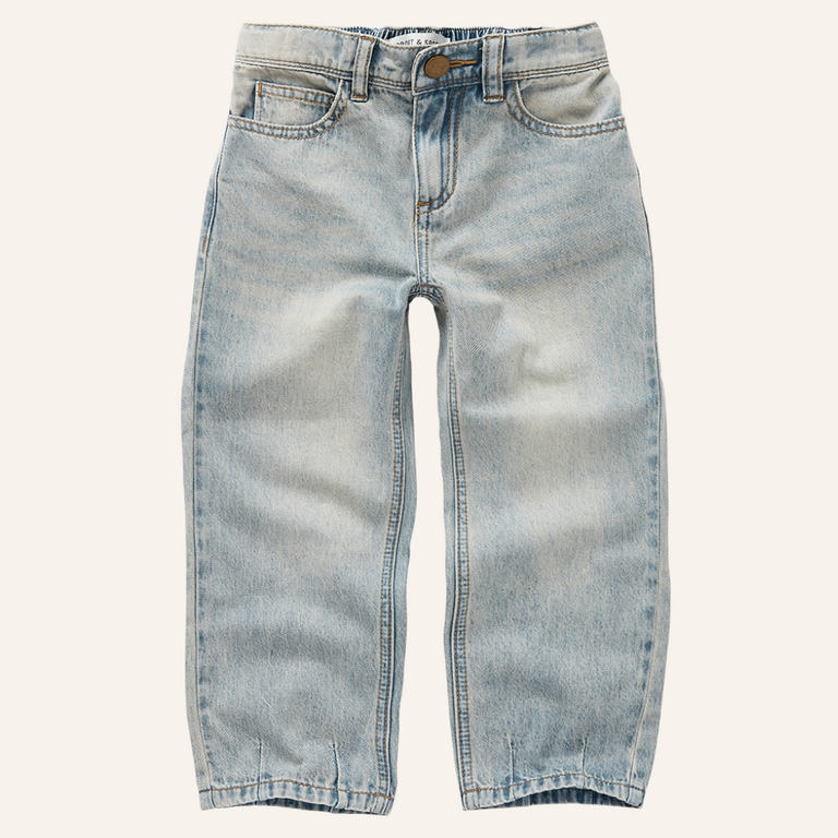 Sproet & Sprout Sproet&Sprout Loose denim pants - Vintage blue