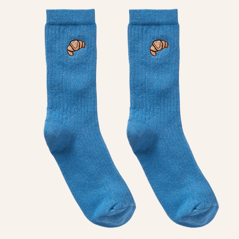 Sproet & Sprout Sproet&Sprout Socks croissant - Blue