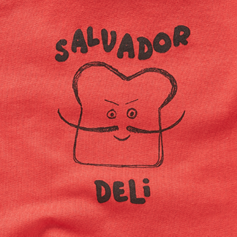 Sproet & Sprout Sproet&Sprout Sweatshirt Salvador Deli - Vivid red