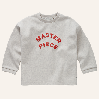 Sproet & Sprout Sproet&Sprout Sweatshirt Boxy LS Master piece - Grey