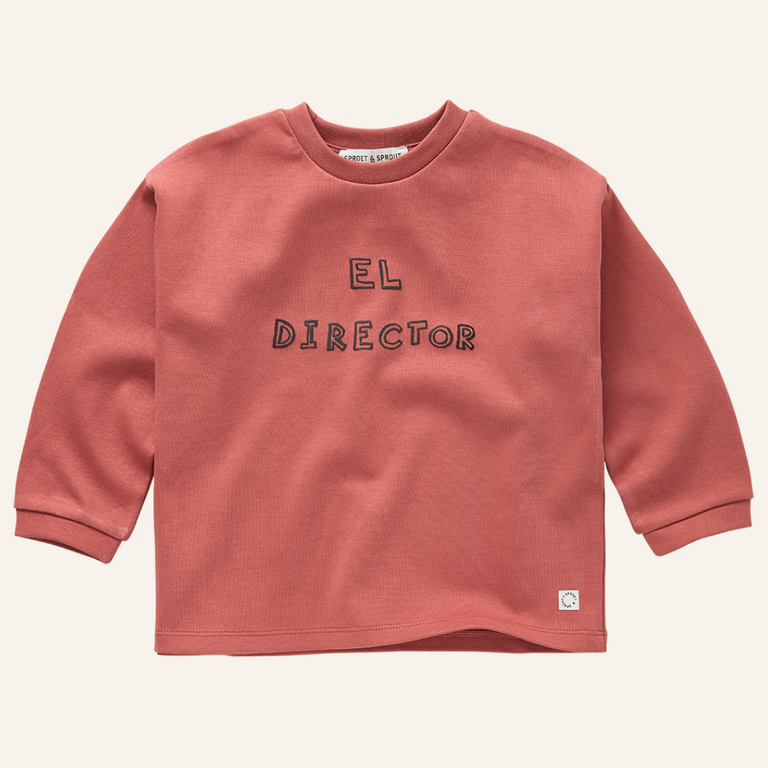 Sproet & Sprout Sproet&Sprout Sweatshirt Boxy LS El director - palette