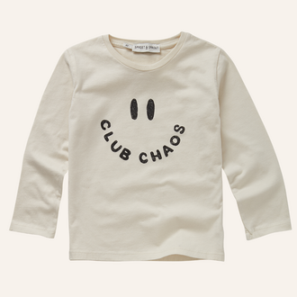Sproet & Sprout Sproet&Sprout T-shirt LS Club chaos - Ivory