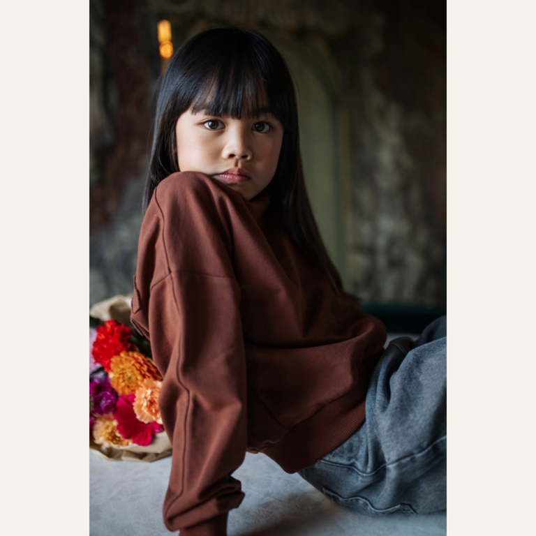 Petit Blush Petit Blush Luca sweater - Brown