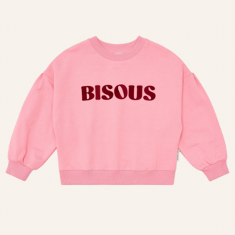 Petit Blush Petit Blush Easy sweater Bisous - Rose