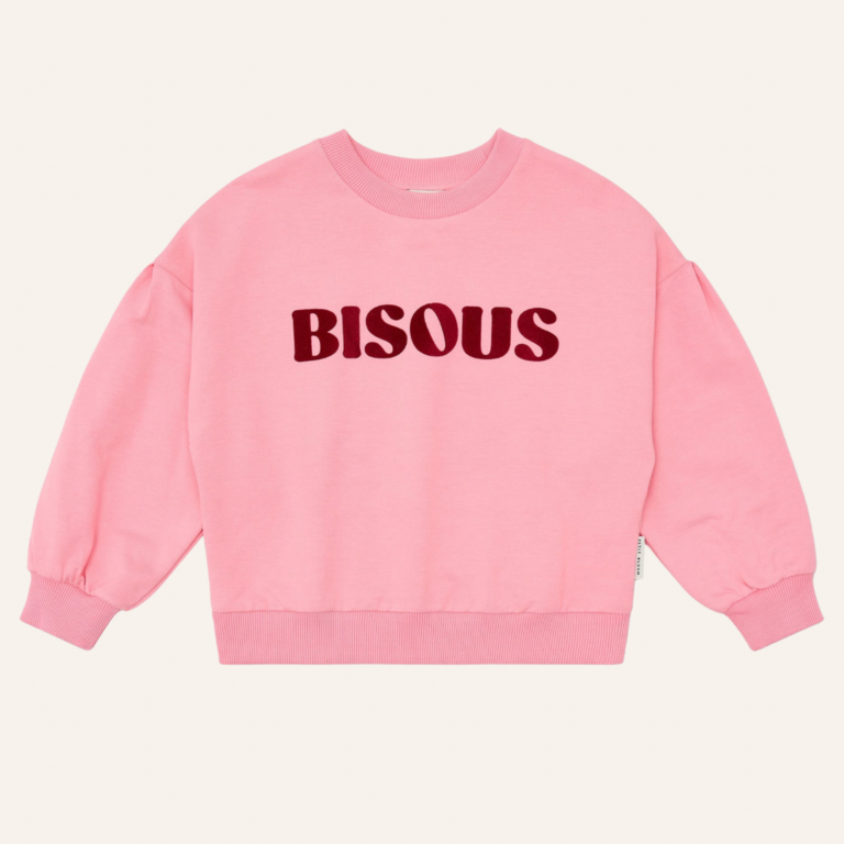 Petit Blush Petit Blush Easy sweater Bisous - Rose