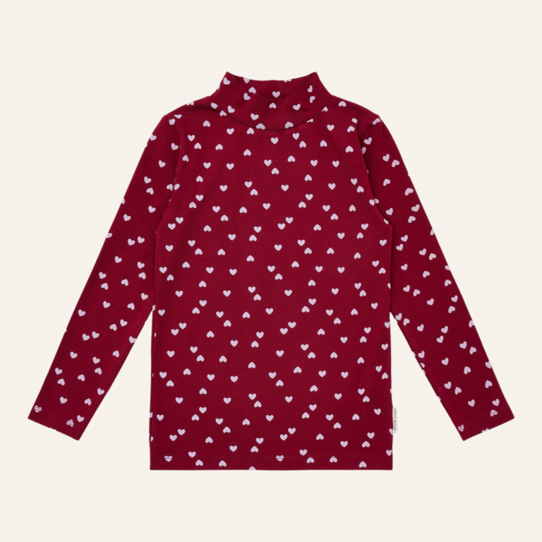 Petit Blush Petit Blush Turtle neck - Hearts
