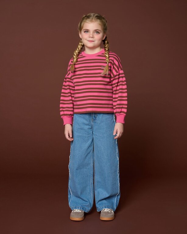 Petit Blush Petit Blush Wide leg jeans - Mid Blue