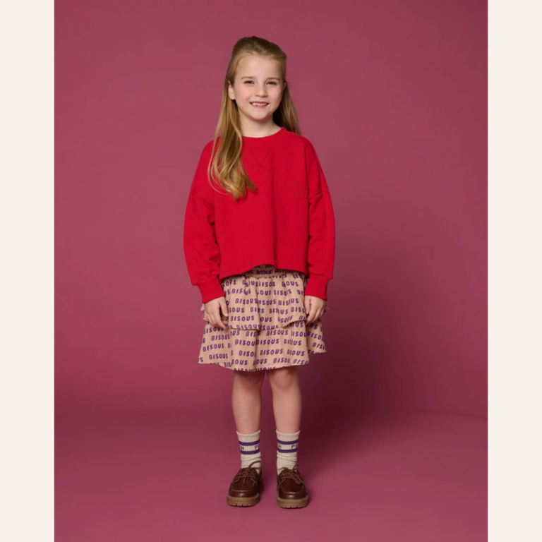 Petit Blush Petit Blush Coco sweater - Salsa