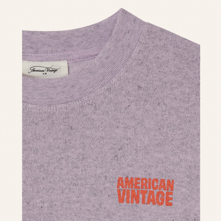 American Vintage American Vintage kid sweat-shirt Evona -  Sugered almond