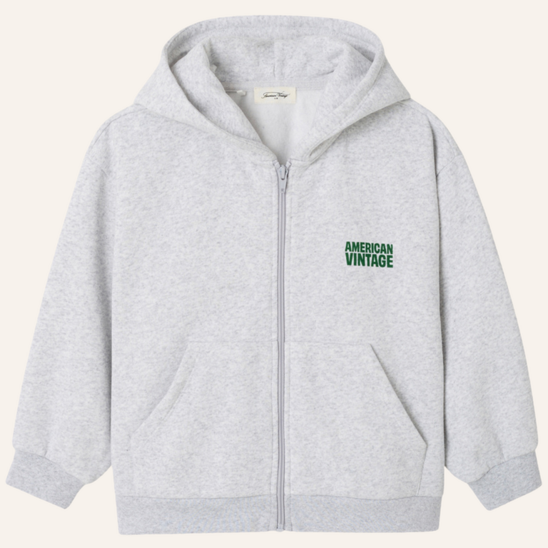 American Vintage American Vintage kid sweat-shirt Baptown - Heather grey