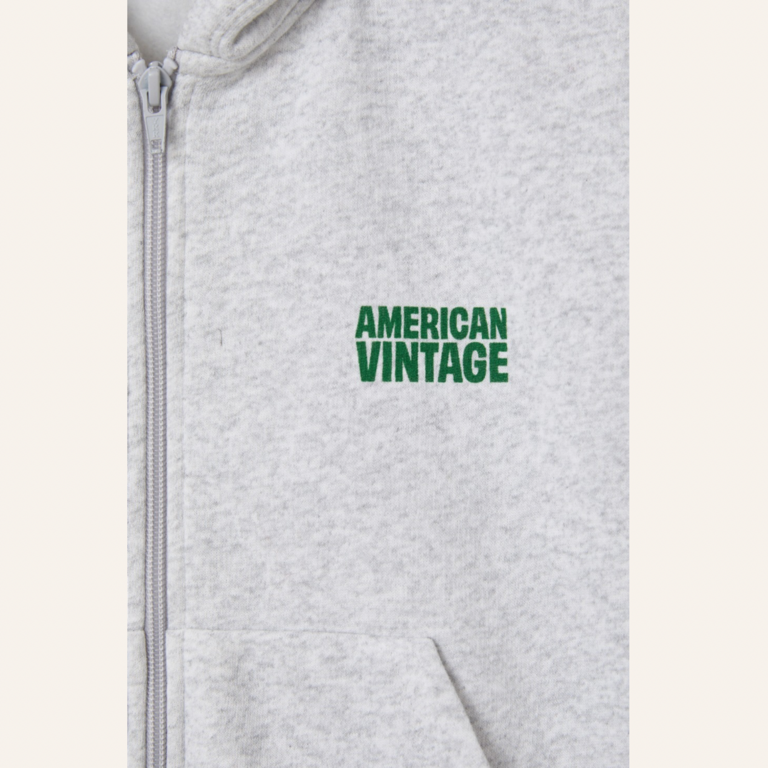 American Vintage American Vintage kid sweat-shirt Baptown - Heather grey