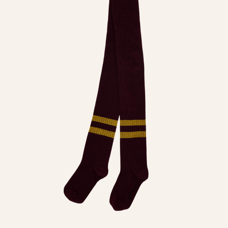 Petit Blush Petit Blush Tights - Fig/Khaki
