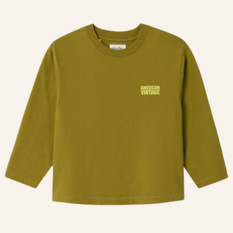 American Vintage American Vintage kids Tee-shirt Gixy - Bamboo