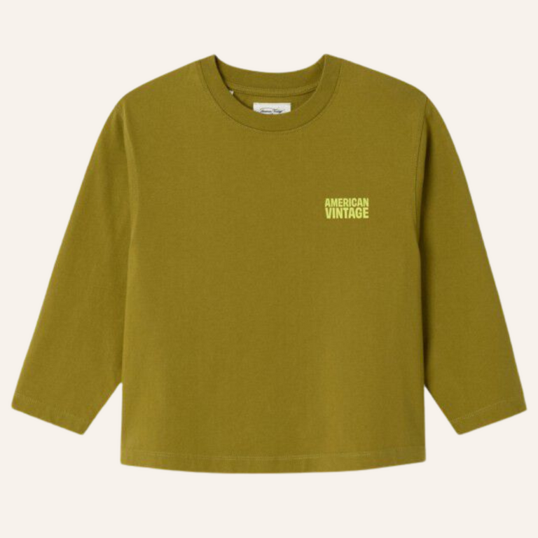 American Vintage American Vintage kids Tee-shirt Gixy - Bamboo