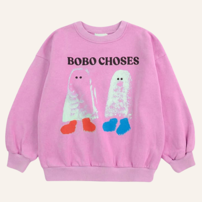 Bobo Choses Bobo Choses Booty Ghosts Sweatshirt - Pink