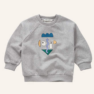 Sproet & Sprout Sproet&Sprout Sweatshirt self potrait - Grey