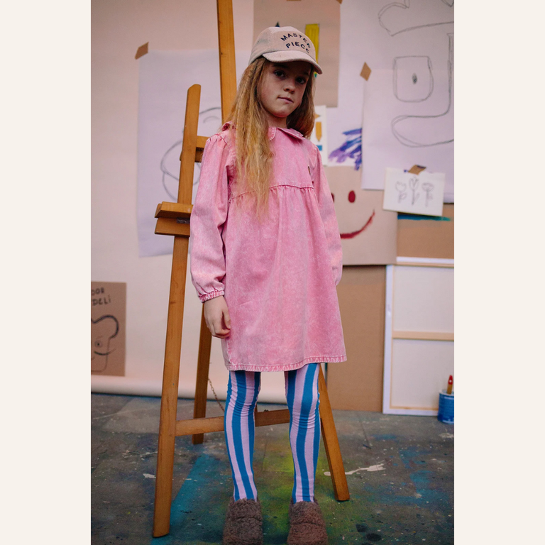 Sproet & Sprout Sproet&Sprout Denim dress pink - Bloom