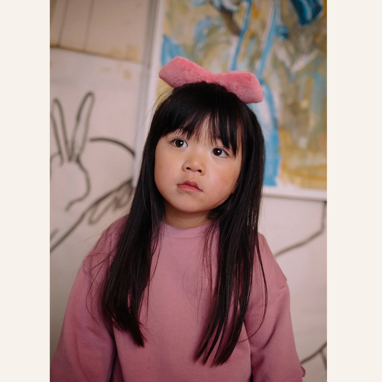Sproet & Sprout Sproet&Sprout Sweatshirt ruffles back - Painters blush