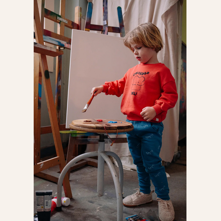 Sproet & Sprout Sproet&Sprout Sweatshirt Salvador Deli - Vivid red