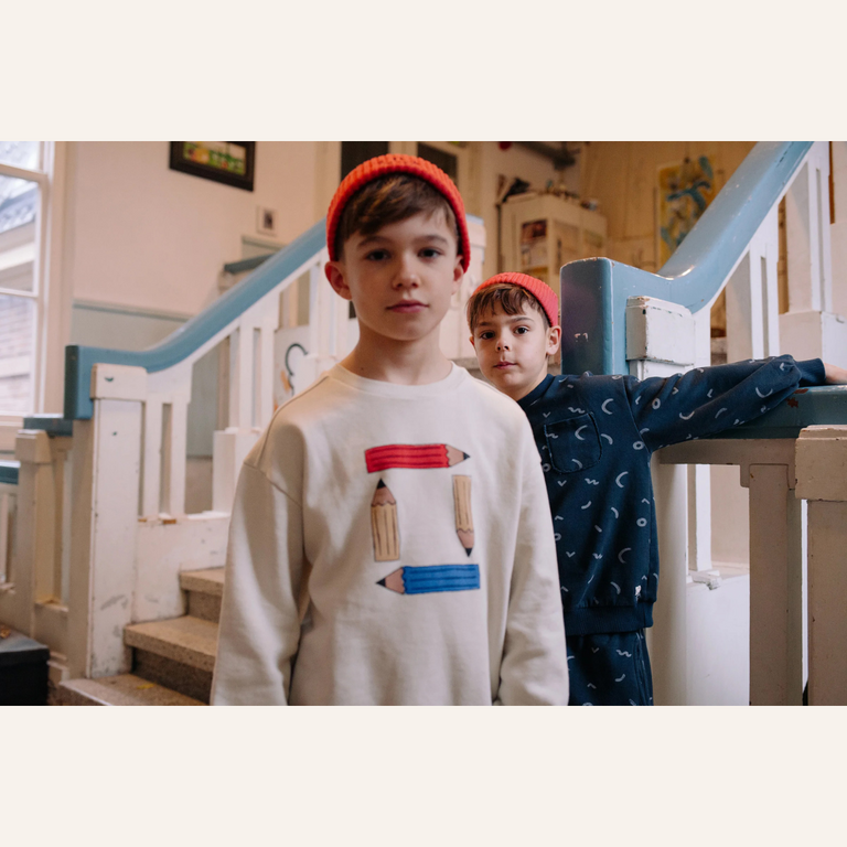 Sproet & Sprout Sproet&Sprout Sweatshirt Pencils - Ivory