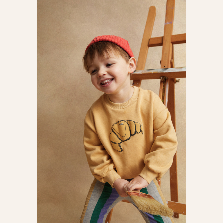 Sproet & Sprout Sproet&Sprout Sweatshirt croissant - Sand