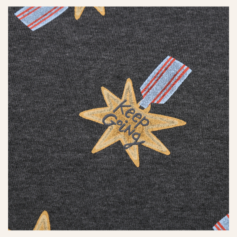Jelly Mallow Jelly Mallow Keep Going All-Over Sweatshirt