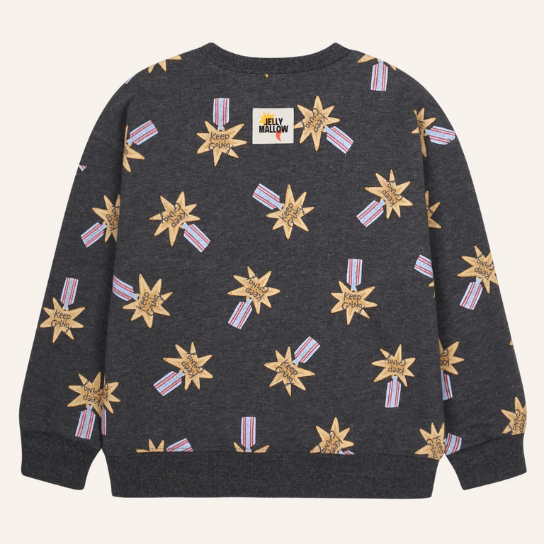 Jelly Mallow Jelly Mallow Keep Going All-Over Sweatshirt