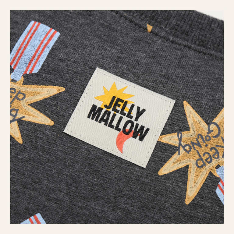 Jelly Mallow Jelly Mallow Keep Going All-Over Sweatshirt
