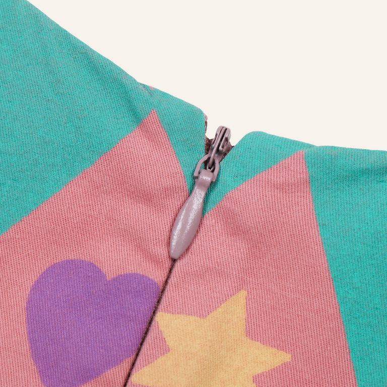 Jelly Mallow Jelly Mallow Heart Argyle All-Over Dress