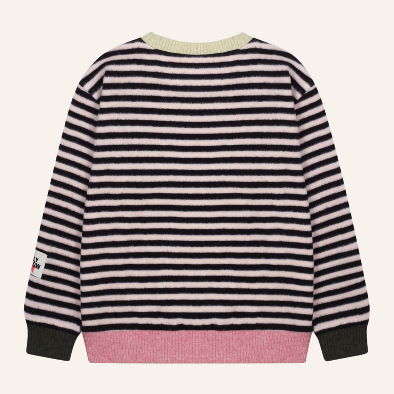 Jelly Mallow Jelly Mallow Happy Stripe Colorblock Knit