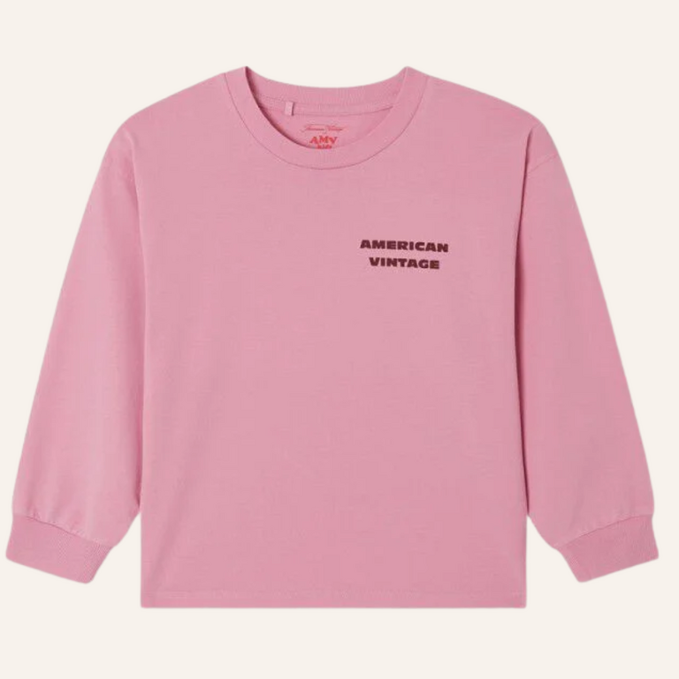 American Vintage AMV Fizvalley T-shirt Longsleeve | Barbe A Papa Vintage