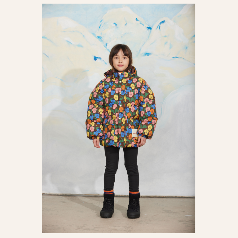 Mini Rodini Mini Rodini Violas heavy puffer - Multi