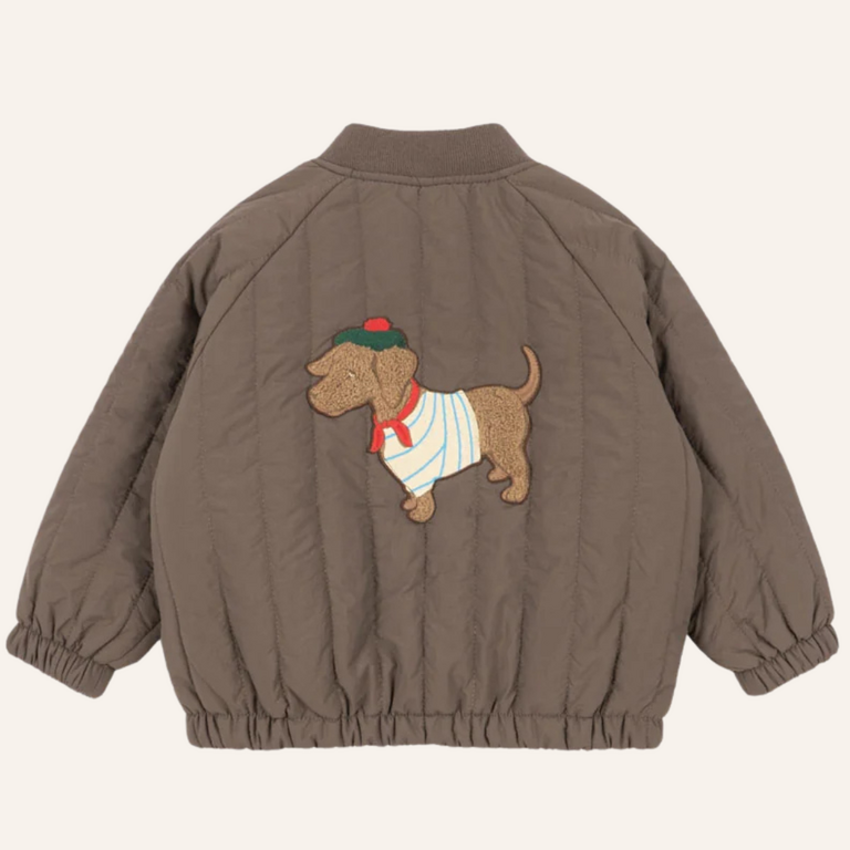 Konges Sløjd Konges Sløjd Juno Terry Bomber - Walnut