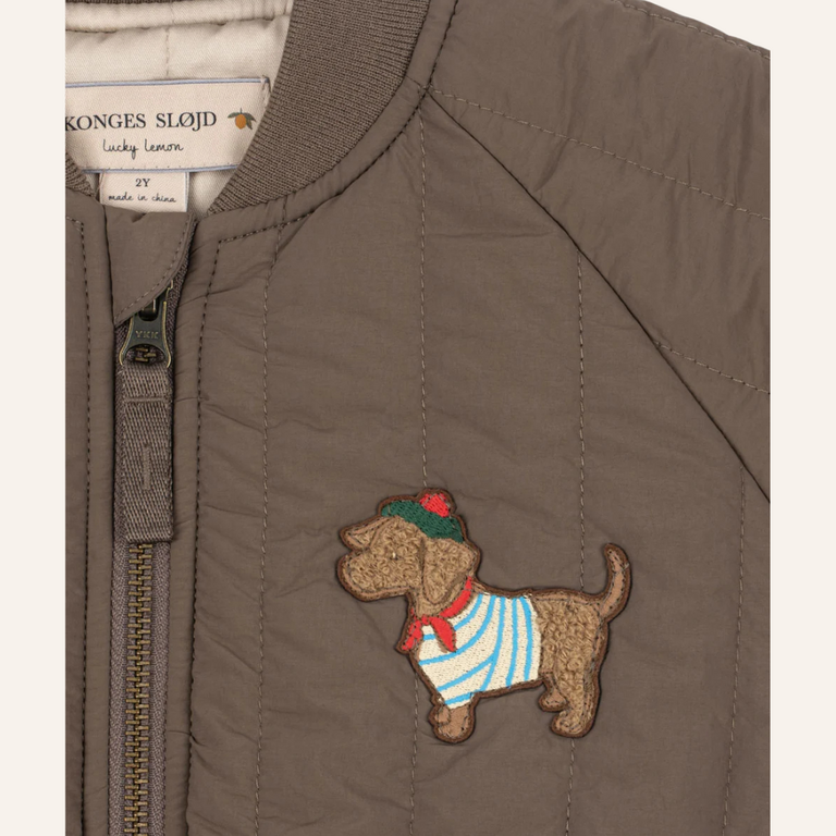 Konges Sløjd Konges Sløjd Juno Terry Bomber - Walnut