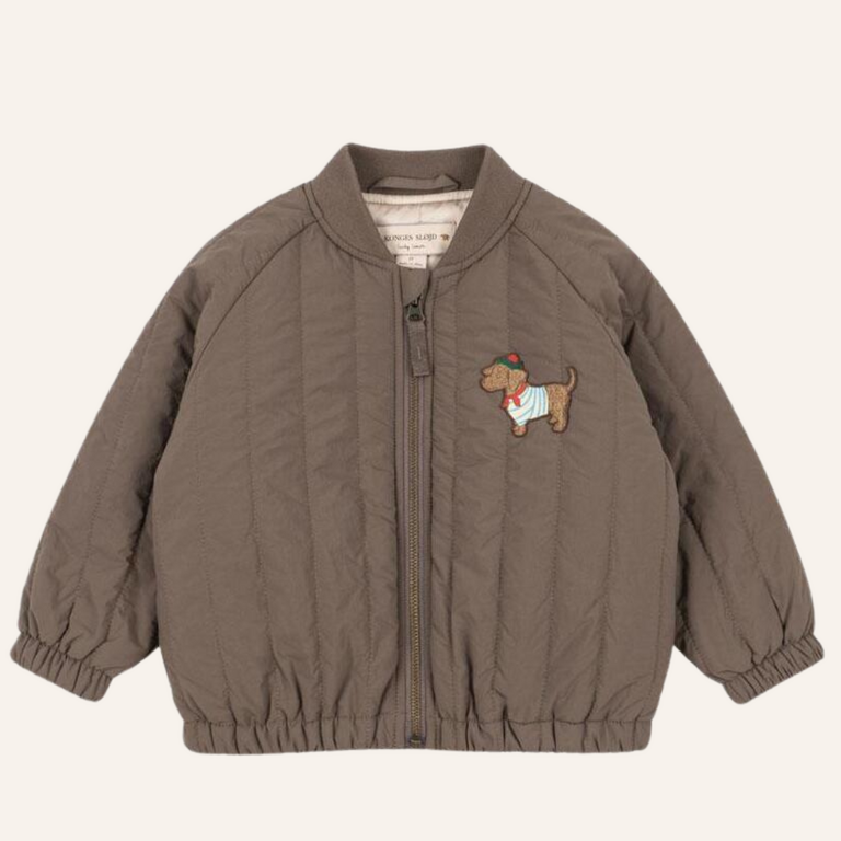 Konges Sløjd Konges Sløjd Juno Terry Bomber - Walnut