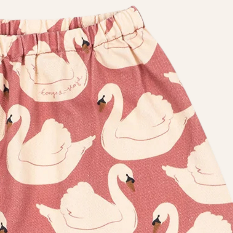 Konges Sløjd Konges Sløjd Magot Skirt - Swan Rose