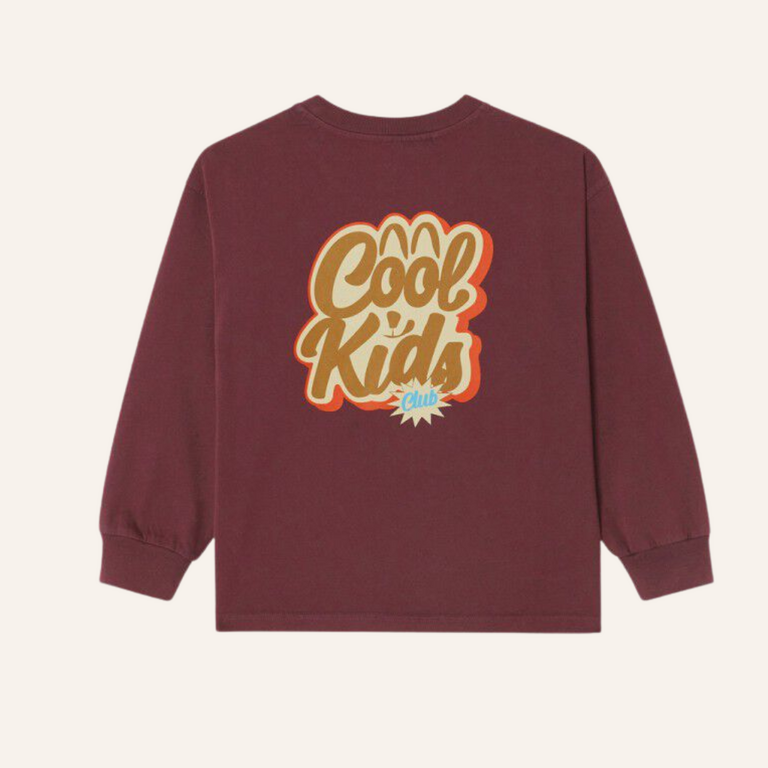American Vintage AMV Kid shirt Fizvalley - Vintage Eggplant